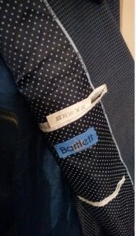 als Nieuw BARTLETT COLBERT Blauw blokjes XXL XXXL 3XL = 62, Kleding | Heren, Verzenden, Zo goed als nieuw, Overige maten, Blauw