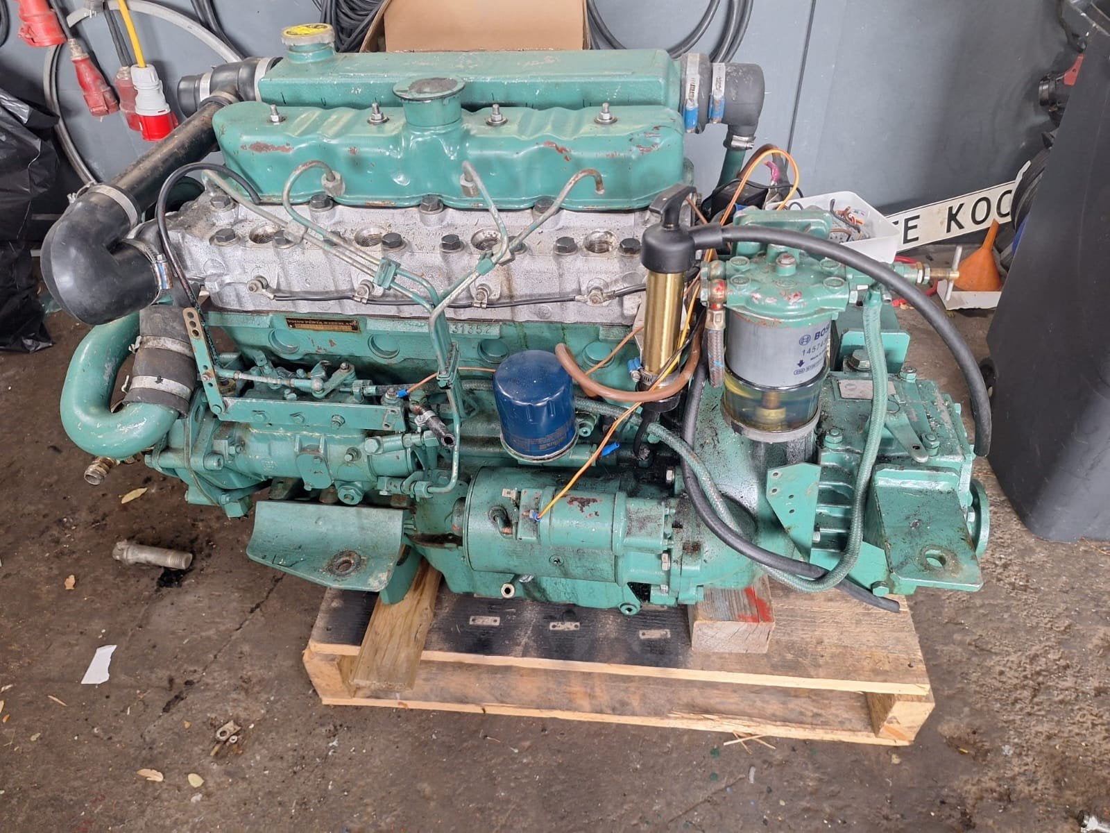 Volvo Penta DTP50 scheepsmotor - vastgelopen, Ophalen, Gebruikt, Motor en Techniek, Zeilboot of Motorboot
