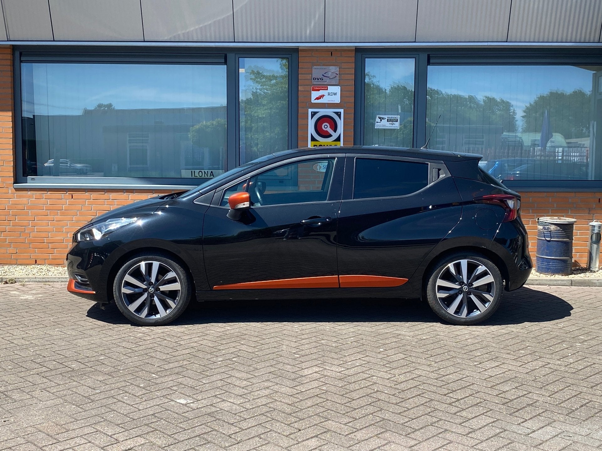 Nissan Micra 1.0L Acenta, Auto's, Nissan, Dealer onderhouden, Gebruikt, Alcantara, Zwart