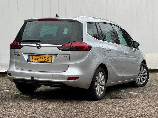 Opel Zafira Tourer 1.4 Turbo Cosmo Automaat met Navigatie, T, Auto's, Opel, Stof, Gebruikt, Zwart, 4 cilinders