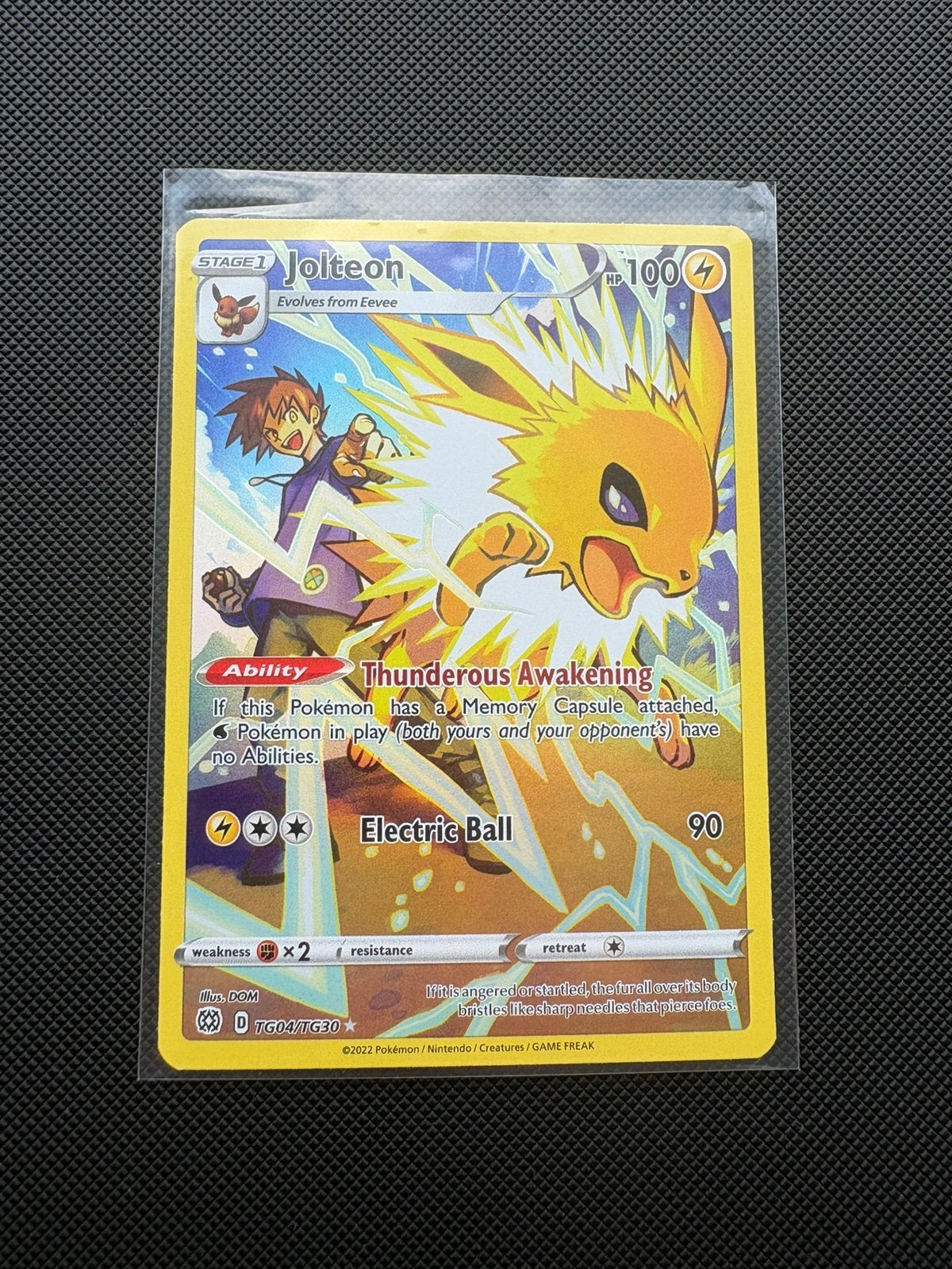 Jolteon TG04/TG30 Brilliant Stars, Hobby en Vrije tijd, Verzamelkaartspellen | Pokémon, Ophalen of Verzenden, Nieuw, Losse kaart