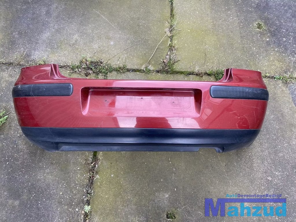 VW GOLF 4 Rood LC3K Achterbumper 1998-2003 hatchback, Gebruikt, Volkswagen, Volkswagen AG, Achter