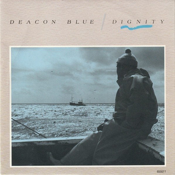 Vinyl single - Deacon Blue – Dignity, Ophalen of Verzenden, Zo goed als nieuw, Pop, Beschermende buitenhoes
