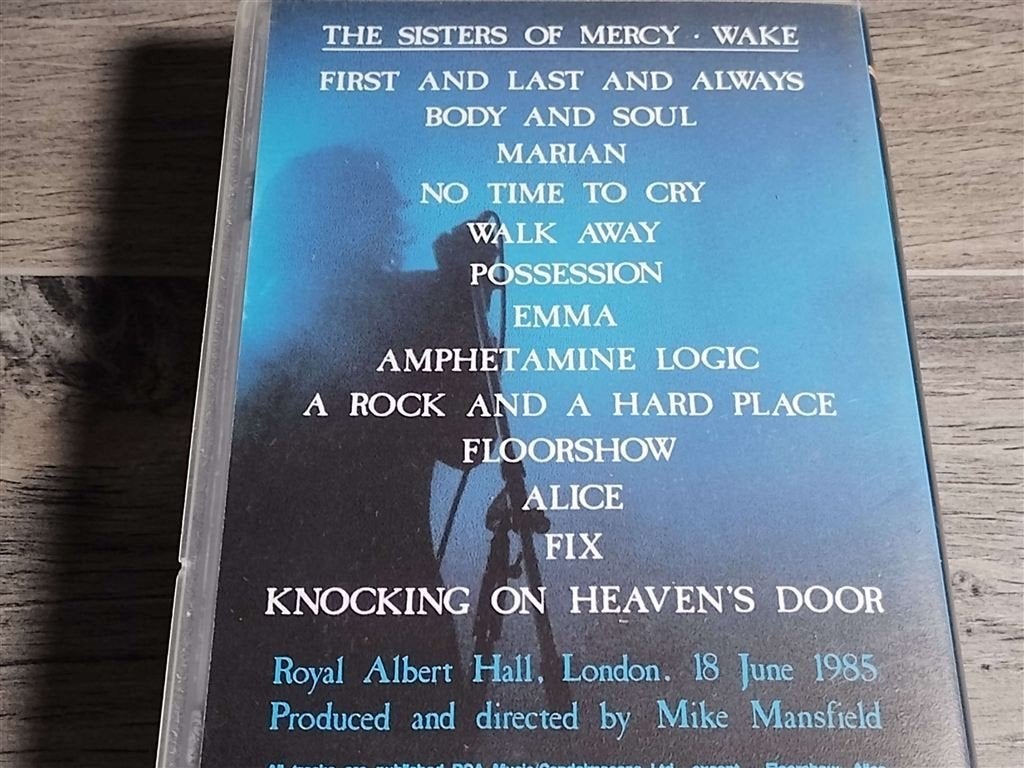 The Sisters Of Mercy - In Concert At Royal Albert Hall, Alle leeftijden, Ophalen of Verzenden, Zo goed als nieuw