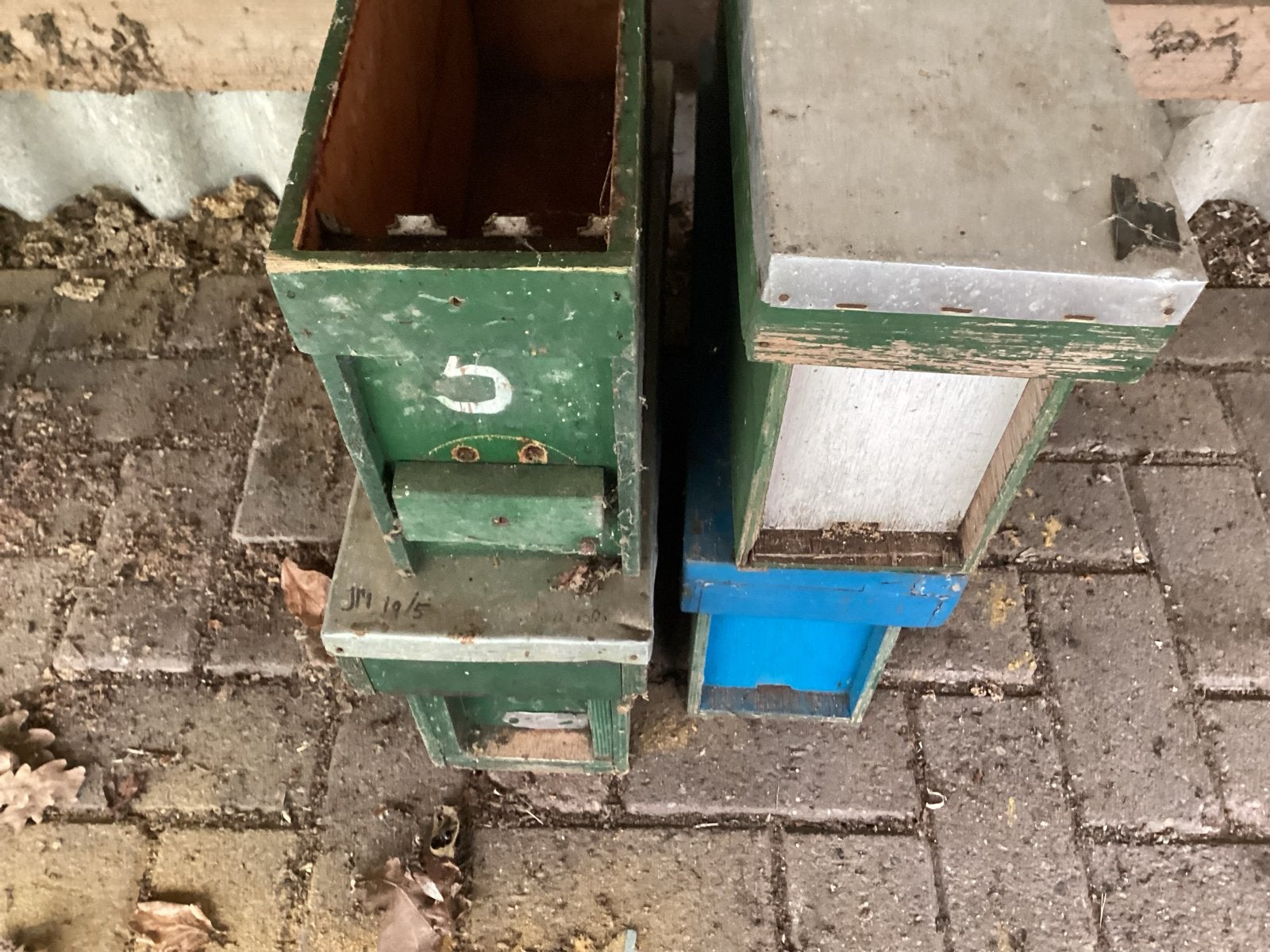 Bijenkastjes 3 ramers, Ophalen, Gebruikt
