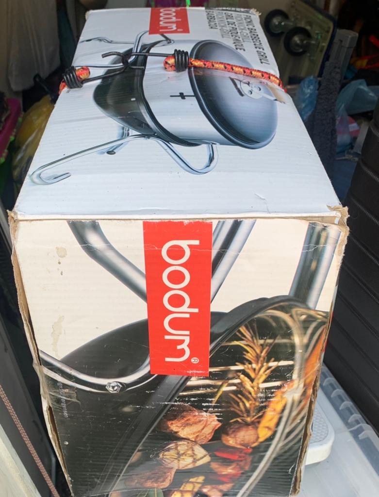 Bodum Fyrkat Picknick Barbecue Grill - 1 maal gebruikt, Ophalen of Verzenden, Zo goed als nieuw