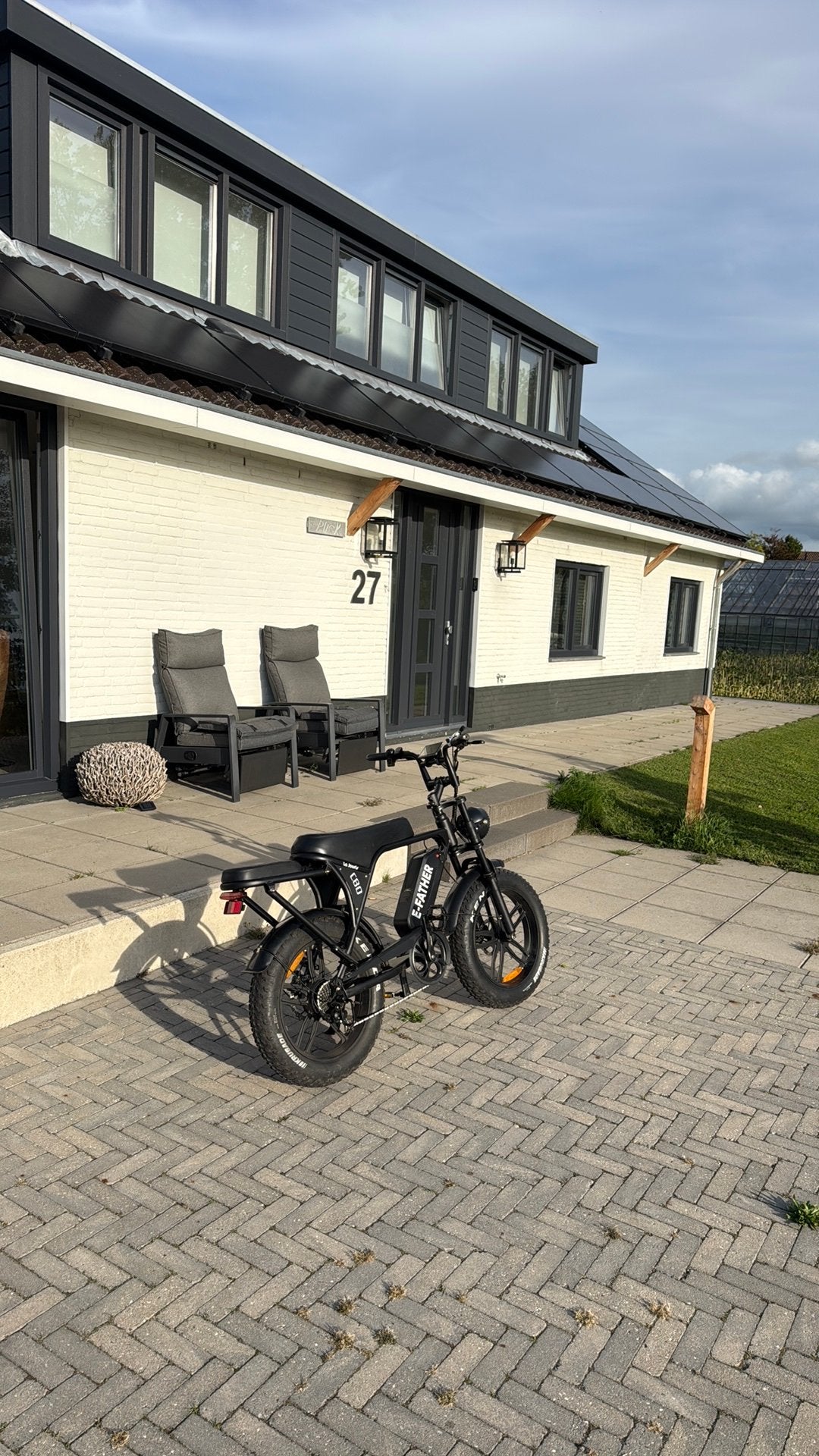 Super mooie E father c80 ouxi fatbike bijna nieuw nog, 59 cm of meer, Ophalen of Verzenden, Zo goed als nieuw, Overige merken