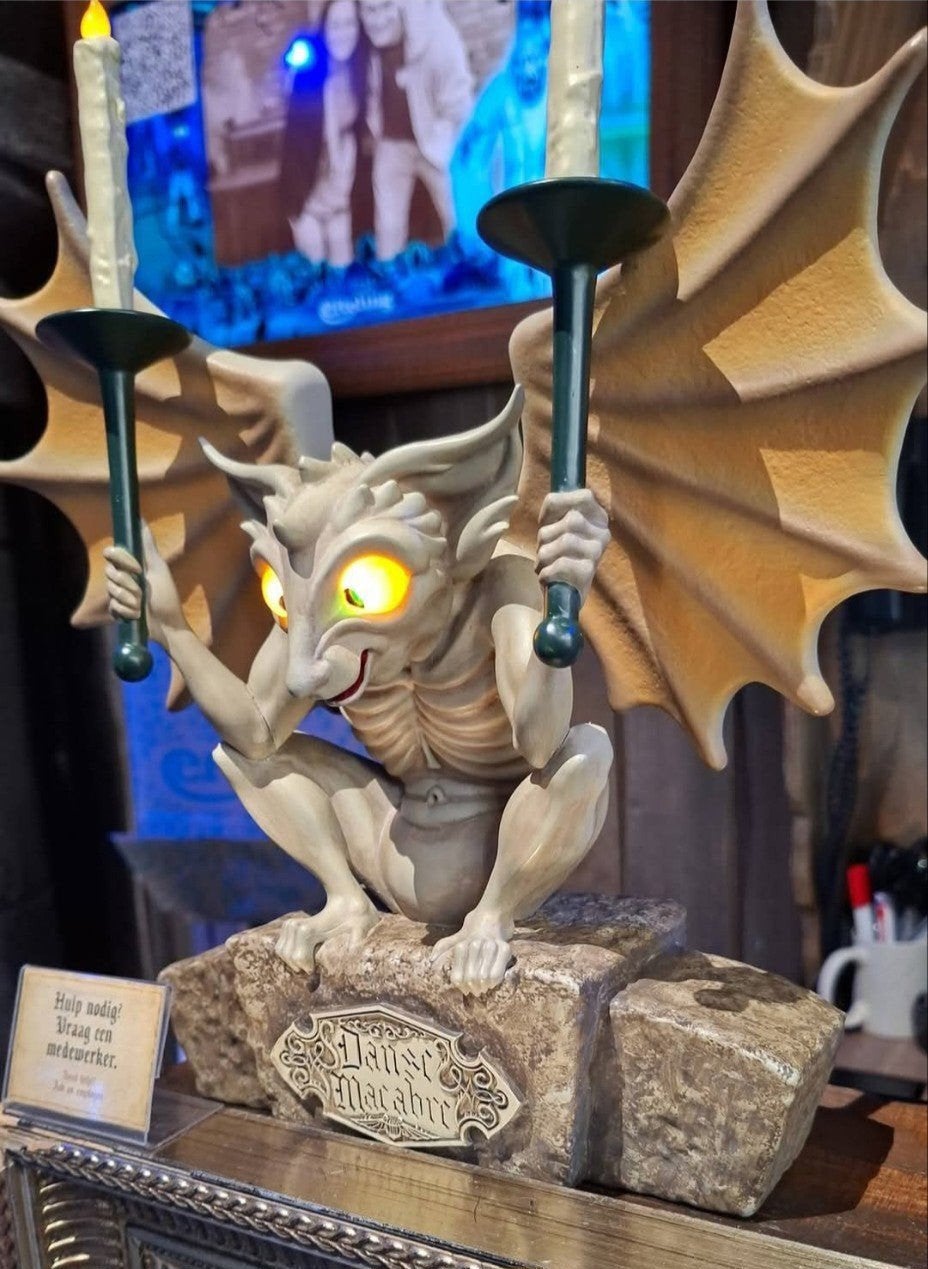 Efteling Danse Macabre Kaarsendrager v/d winkelprijs., Ophalen of Verzenden, Nieuw, Beeldje of Poppetje