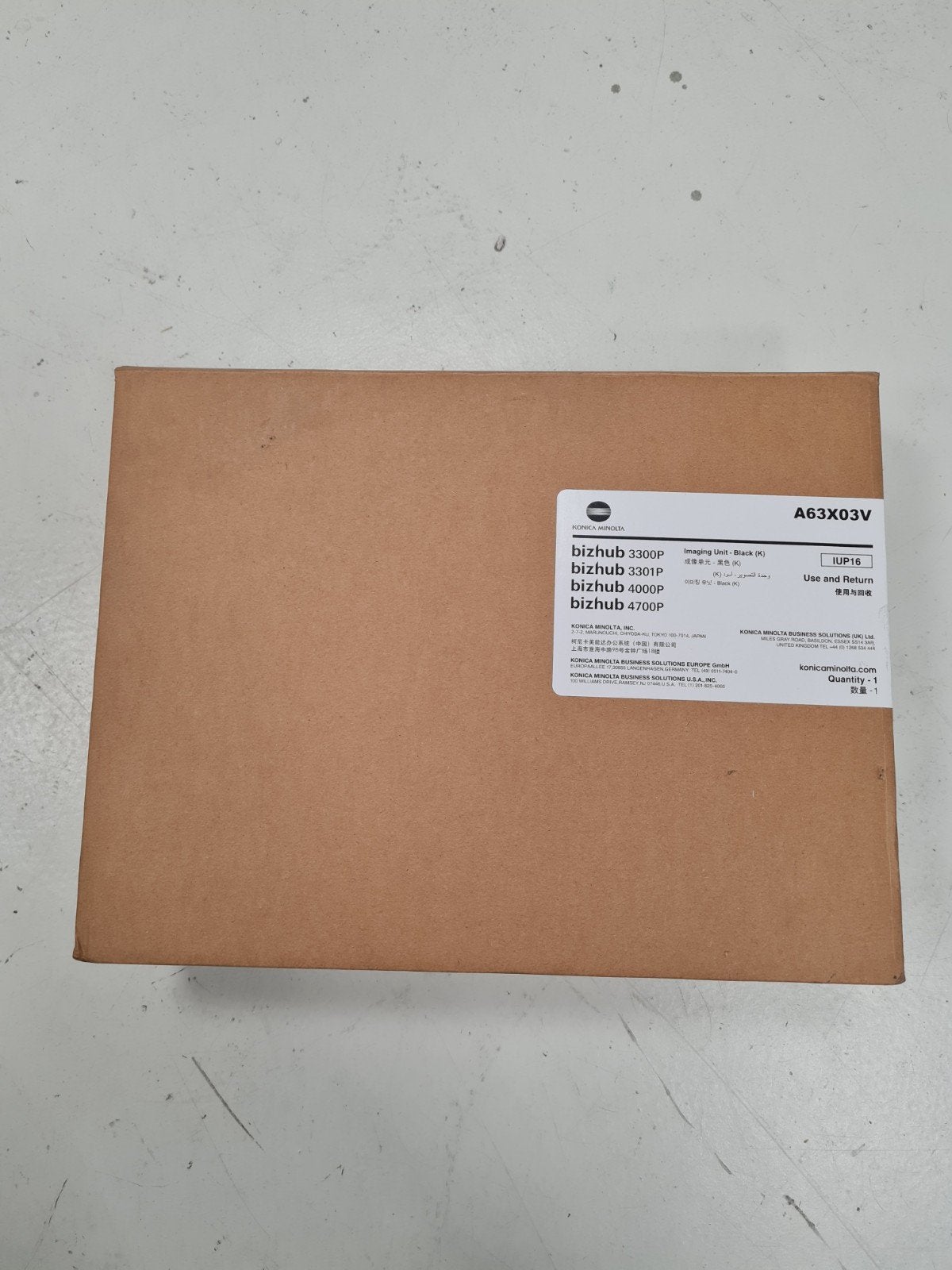 Konica Minolta IUP16 A63X03V, Ophalen of Verzenden, Nieuw, Toner, Konica Minolta