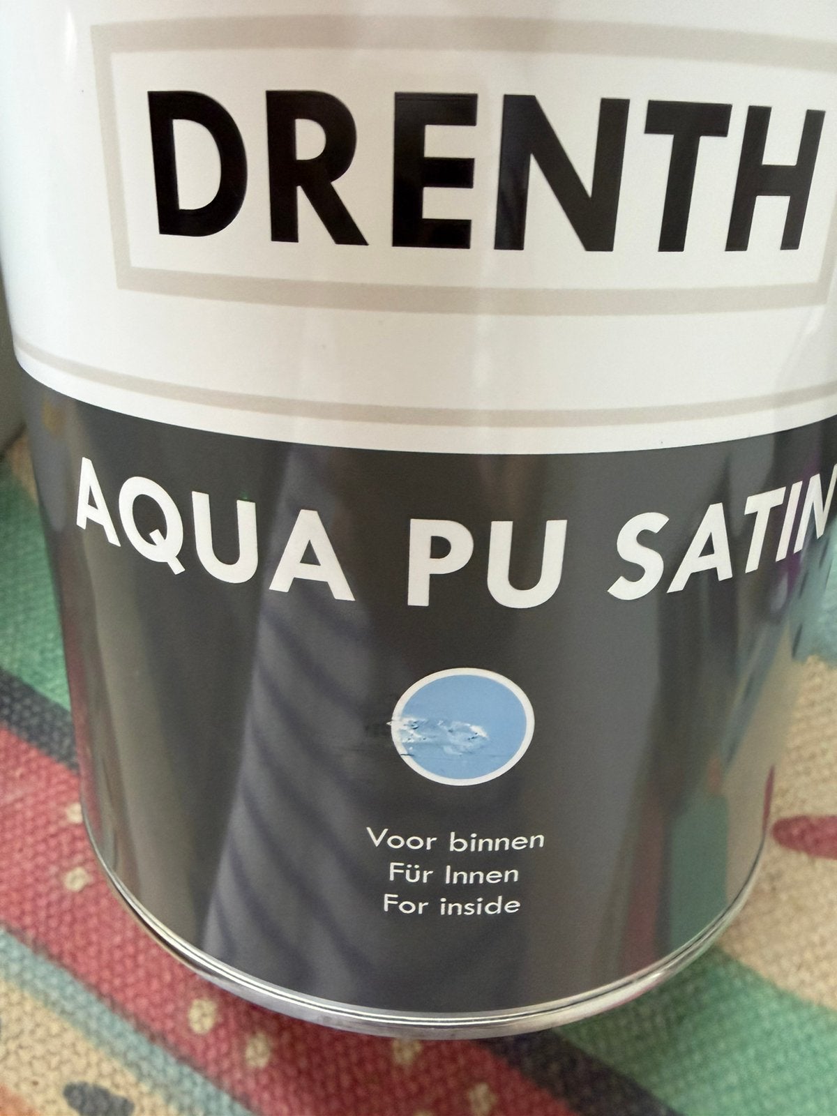 Drenth taupebruine lak 2,5liter, Ophalen of Verzenden, Nieuw, Acrylverf