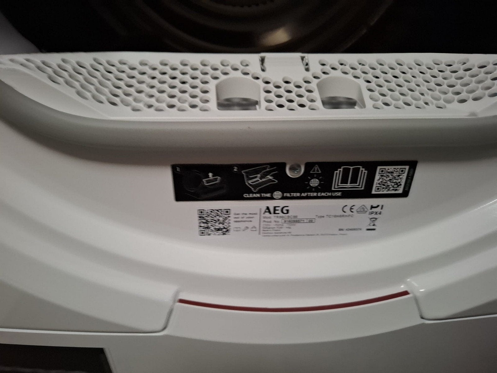 Foto 5 van AEG TR86CBC86 AbsoluteCare warmtepompdroger 8kg