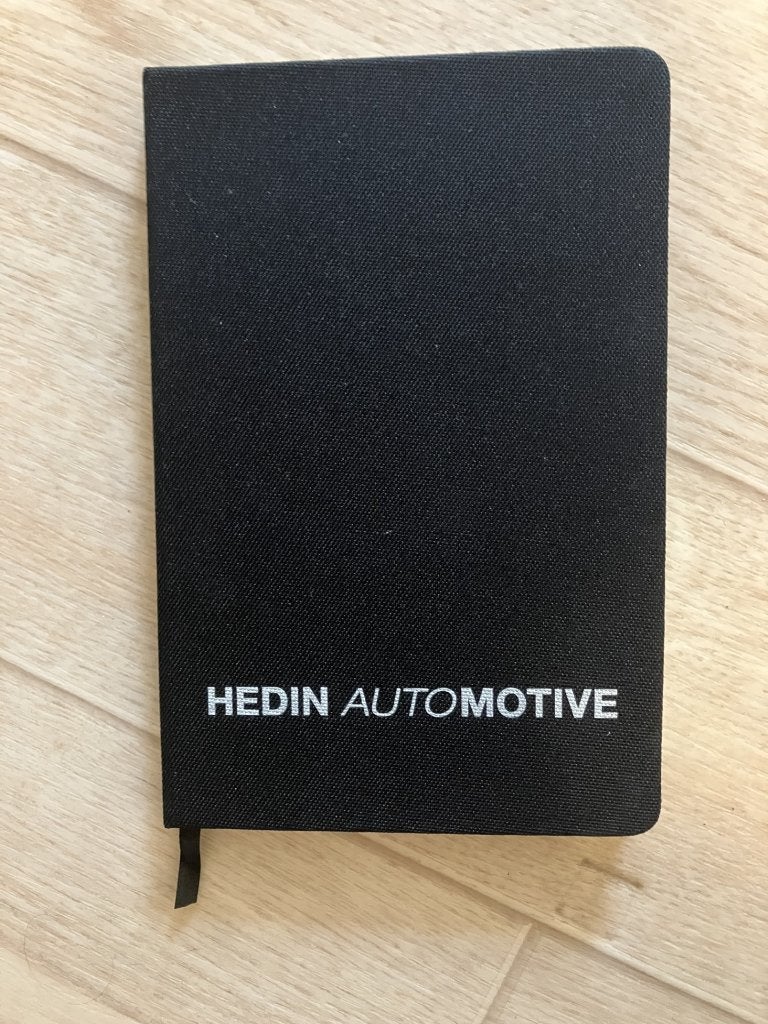 Notitieboekje Hedin AutoMotive, Ophalen of Verzenden, Nieuw