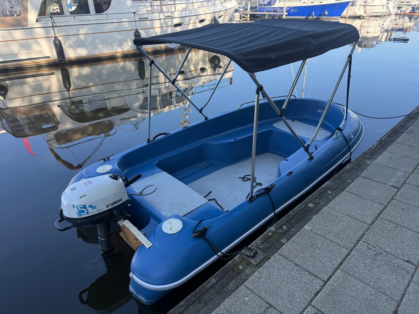 Bijboot, Ophalen, Zo goed als nieuw, Overige typen, Motorboot
