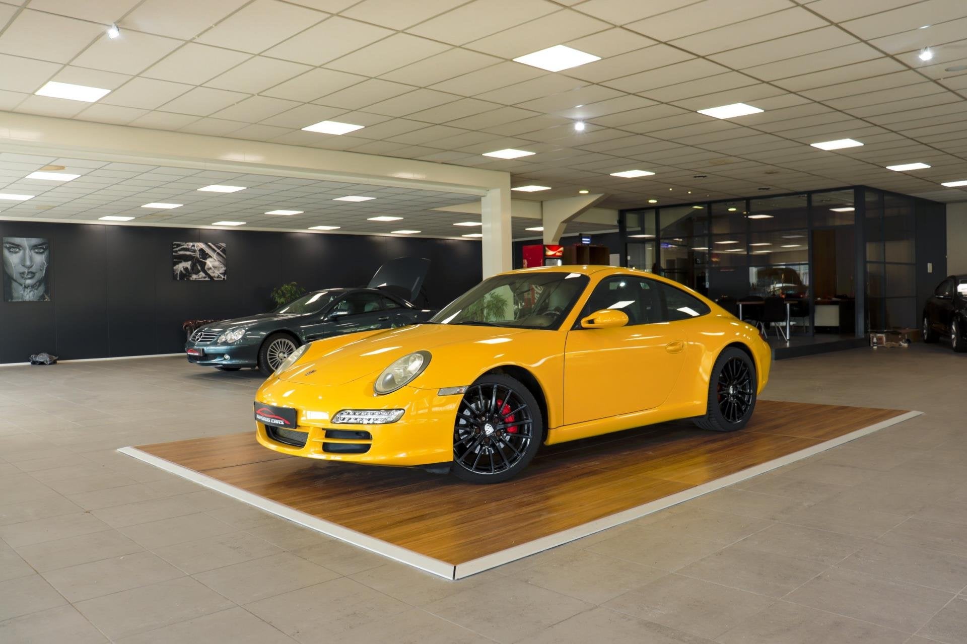 Porsche 911 3.6 Carrera 997 Youngtimer/Facelift/Speedgelb/Da, Auto's, Automaat, Achterwielaandrijving, Gebruikt, 4 stoelen