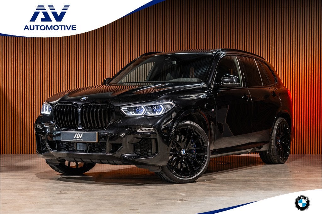 BMW X5 xDrive45e | M-Sport | Pano | Laser | Trekhaak | Head-, Auto's, BMW, Zwart, Vierwielaandrijving, Hybride Elektrisch/Benzine
