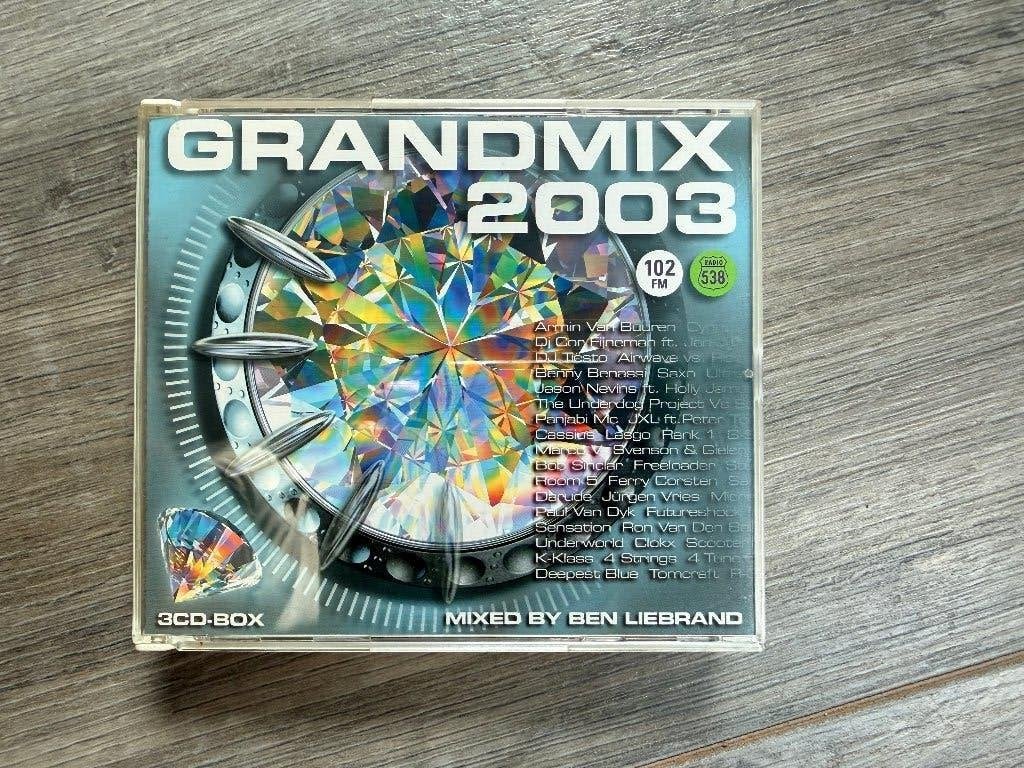 3 cd box Ben Liebrand Grandmix 2003, Cd's en Dvd's, Ophalen of Verzenden, Gebruikt