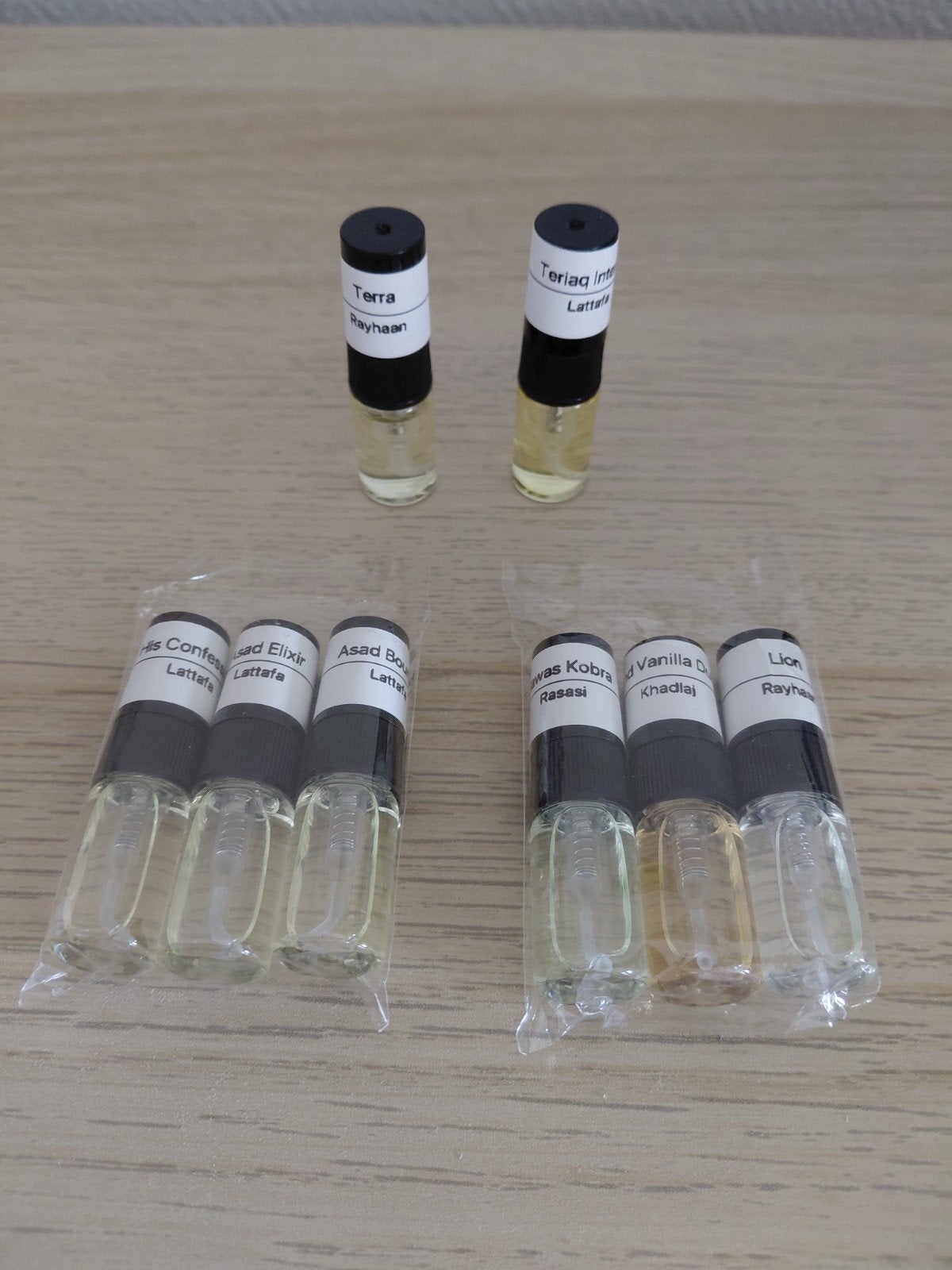 Parfumsamples - Lattafa, Rasasi, Khadlaj, Rayhaan, Ophalen of Verzenden, Nieuw