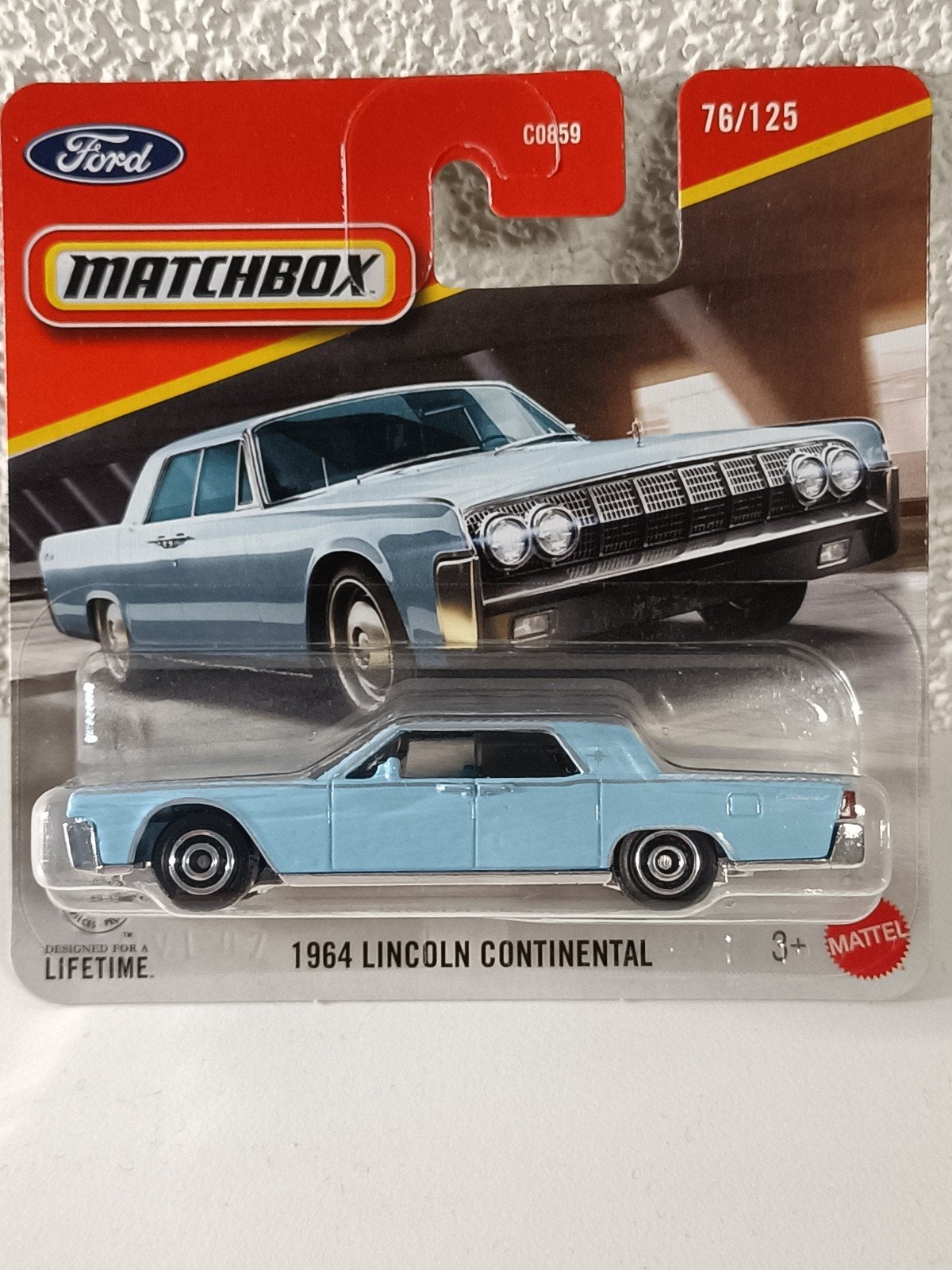 Matchbox 1964 Lincoln Continental - Nieuw in verpakking, Ophalen of Verzenden