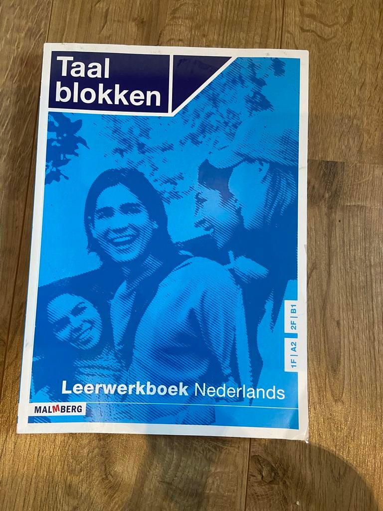 Taalblokken Leerwerkboek Nederlands 1F|A2|2F|B1 Malmberg, Ophalen of Verzenden, Alpha, Zo goed als nieuw, MBO