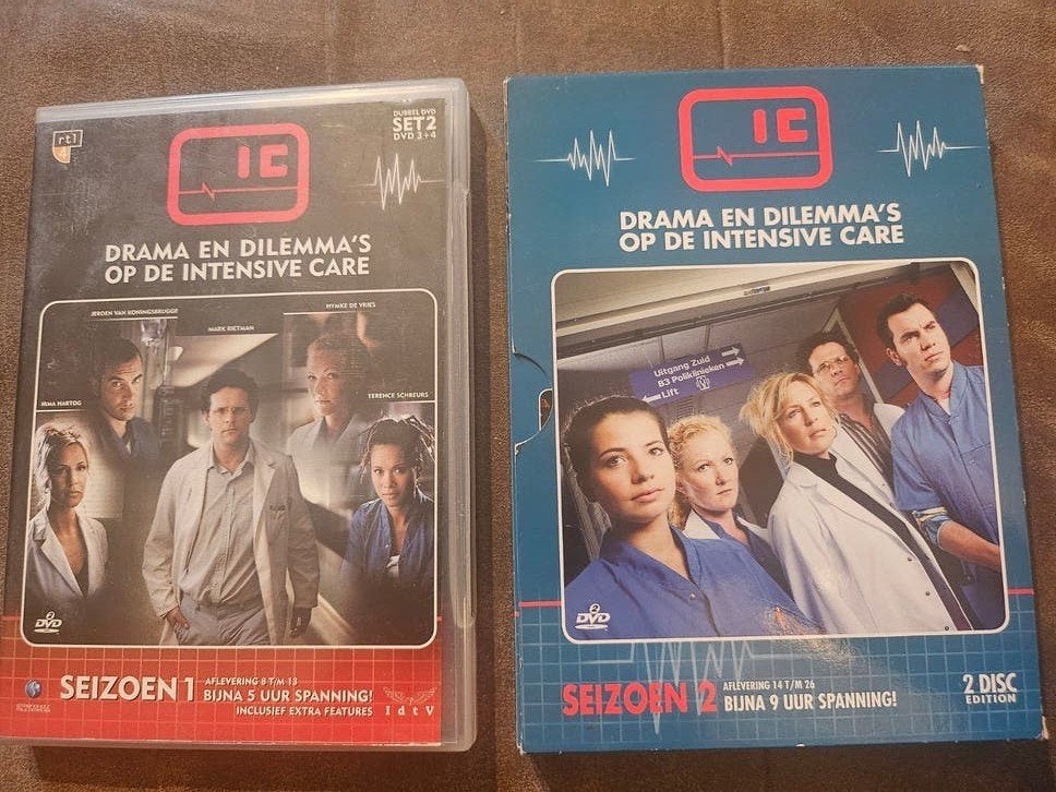 IC - Drama en dilemma's op de intensive care - Seizoen 1 & 2, Gebruikt, Nederlands, Vanaf 6 jaar, Extra's