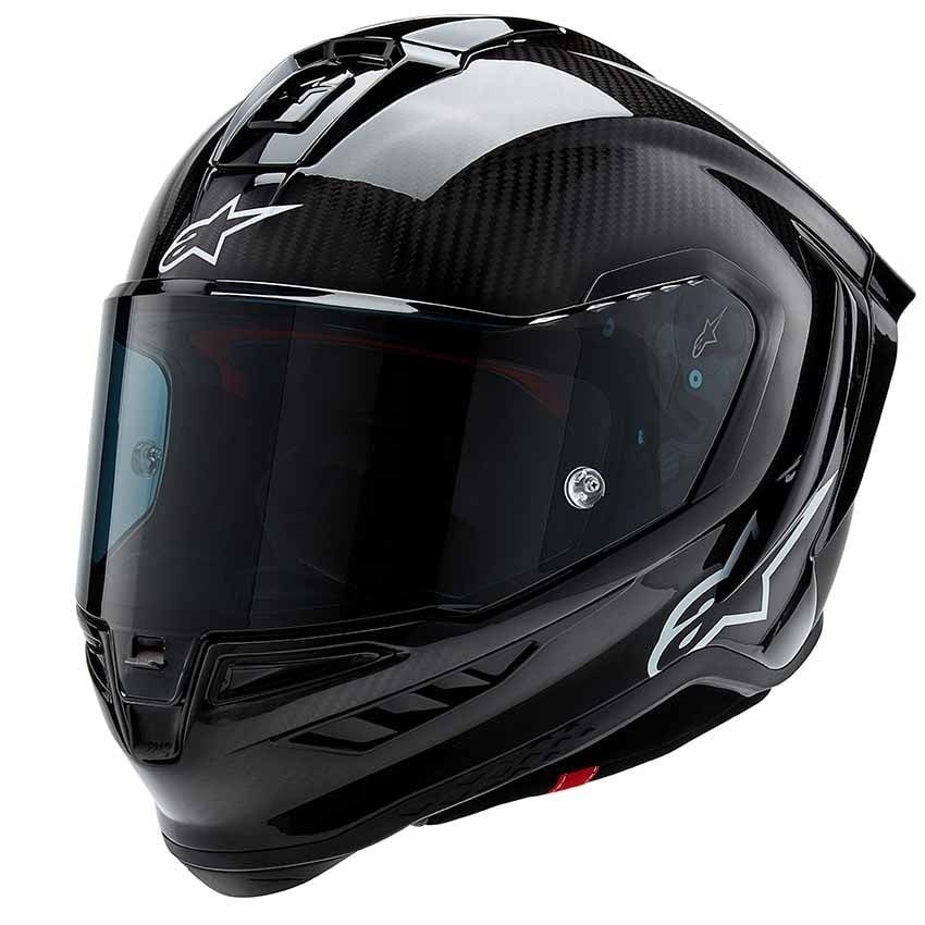 Alpinestars Supertech R10 helm - Carbon Zwart, Motoren, Kleding | Motorhelmen, M, Integraalhelm, Tweedehands, Ophalen