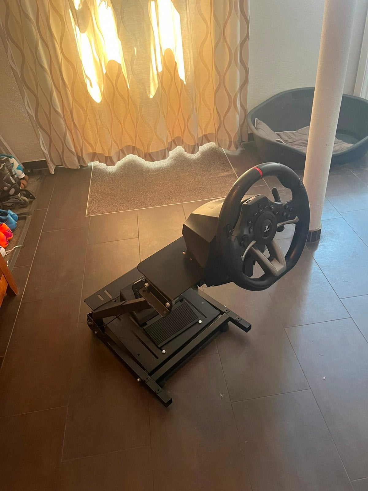 Hori racestuur en pedalen, Ophalen, Nintendo, Gebruikt