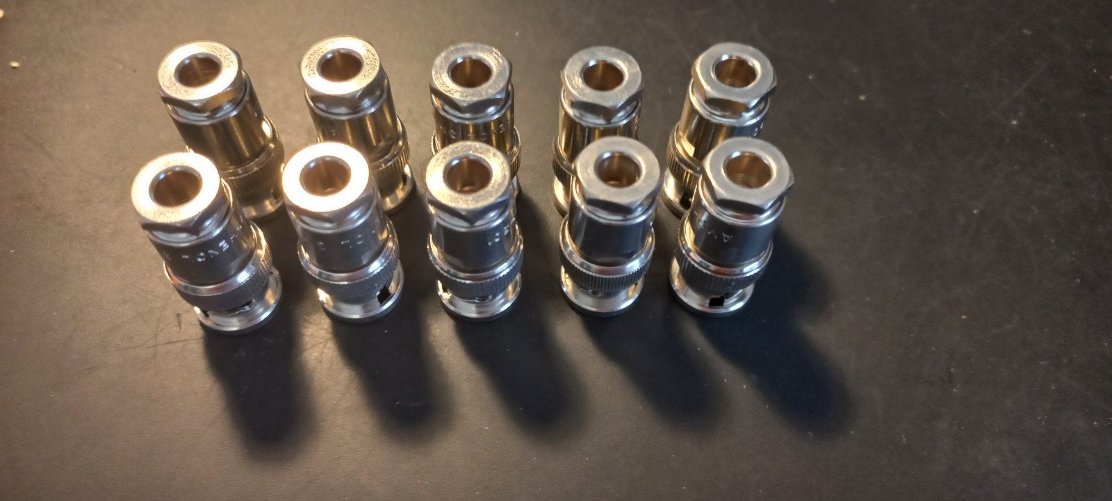 10x Amphenol BNC Connectors deze zijn nieuwn - Hoge Kwalitei, Verzenden, Nieuw