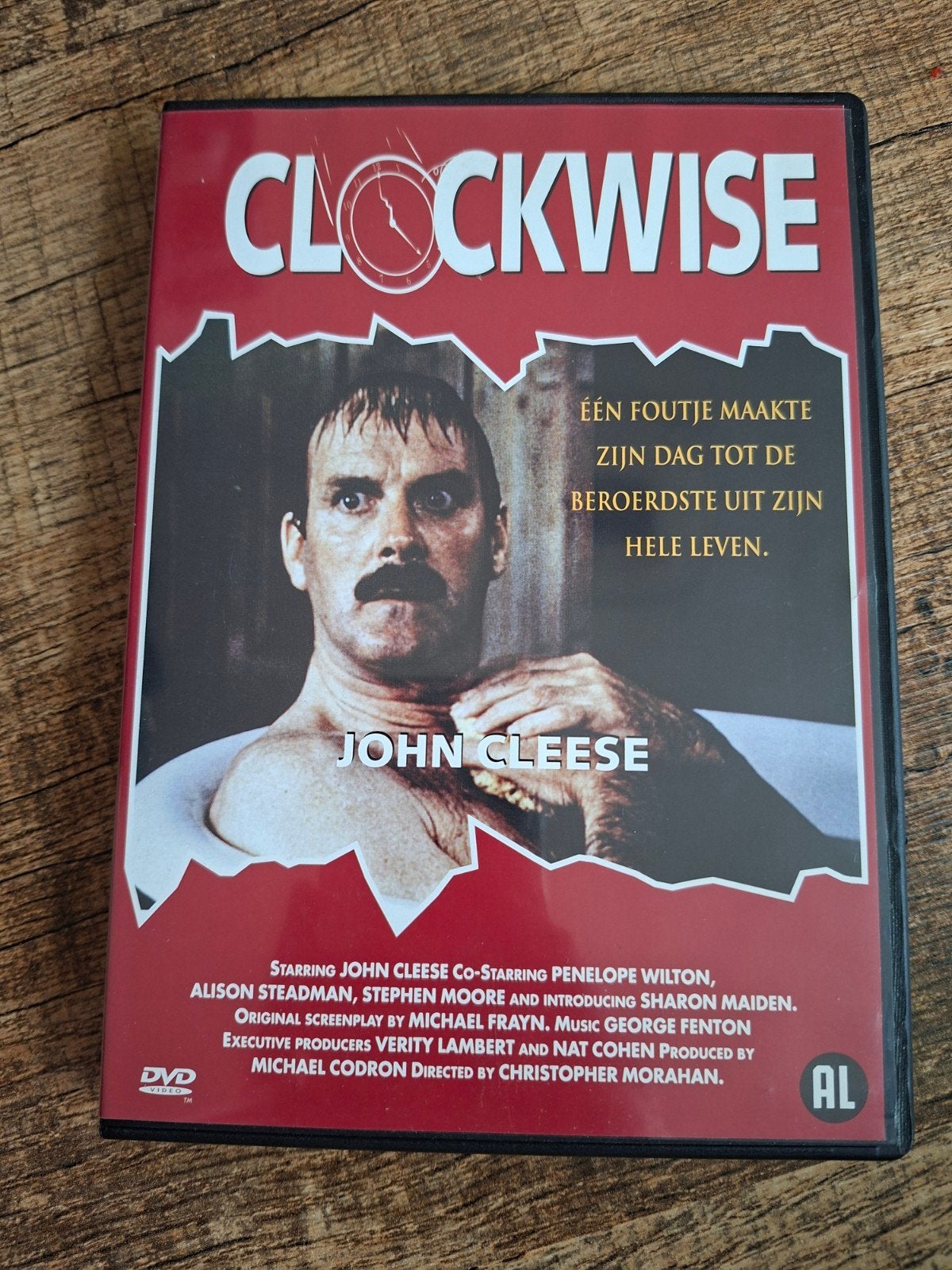Clockwise DVD - John Cleese Komedie, Alle leeftijden, Ophalen of Verzenden, Gebruikt, Actiekomedie