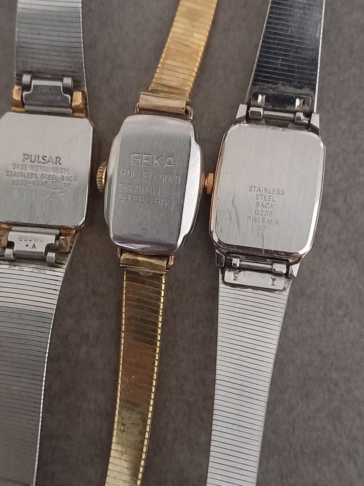 3 mooie vintage dames horloges - werkend, Verzenden, Overige materialen, Armband