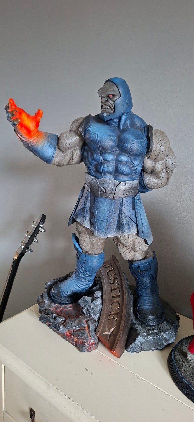 Darkseid Justice League Beeld - Sideshow Collectibles, Blauw, Kunststof, Beeld, Noord-Amerika