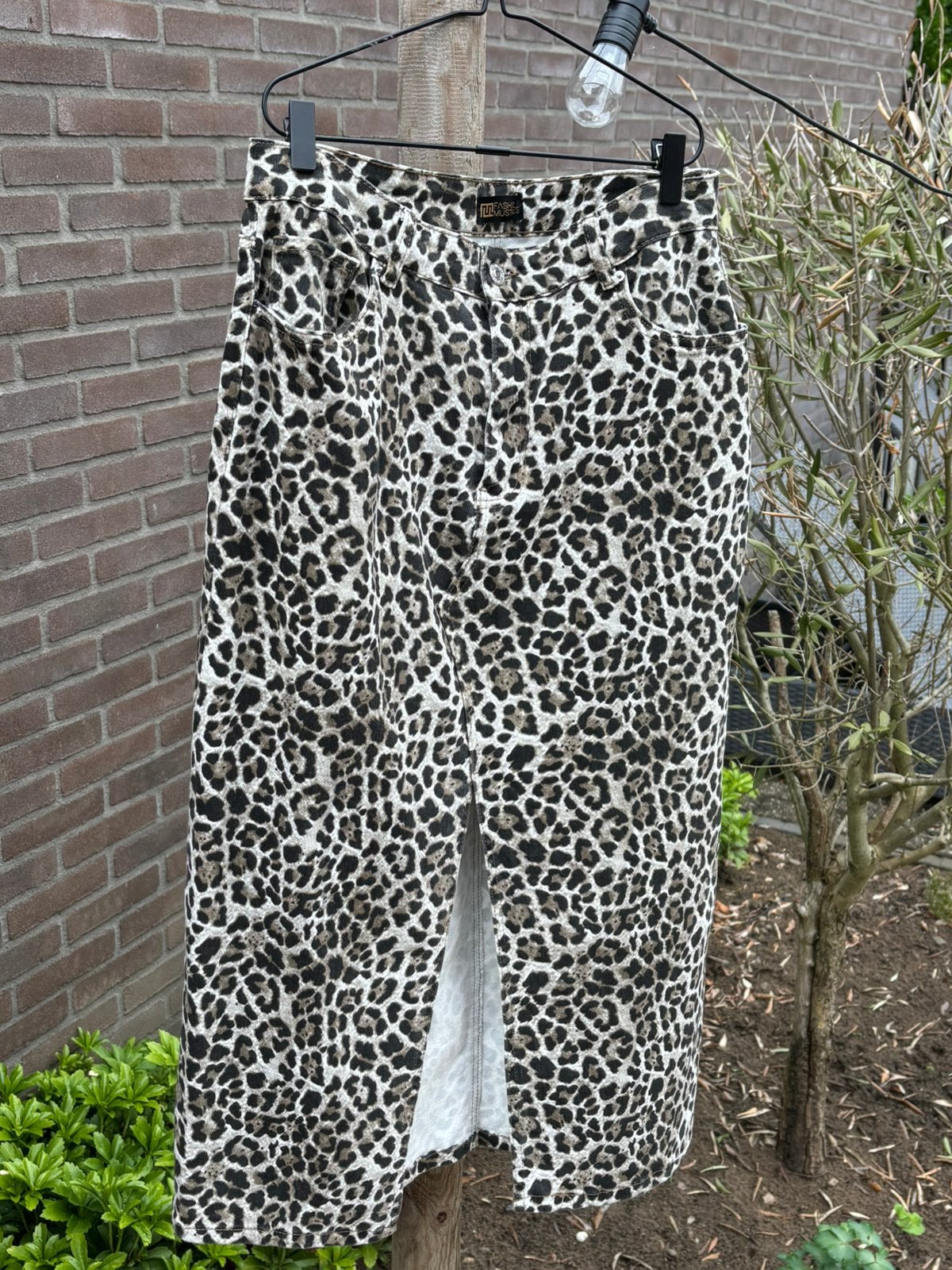 Lange spijkerrok met tijgerprint, Kleding | Dames, Blauw, Maat 46/48 (XL) of groter, Nieuw, Ophalen of Verzenden