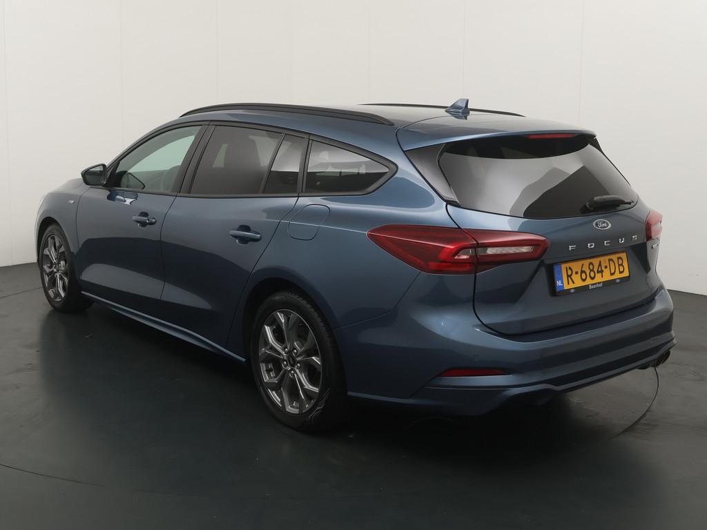 Ford FOCUS Wagon ST-Line EcoBoost Hybrid 125pk | All-Seasons, Gebruikt, Blauw, Automatische klimaatregeling, Origineel Nederlands
