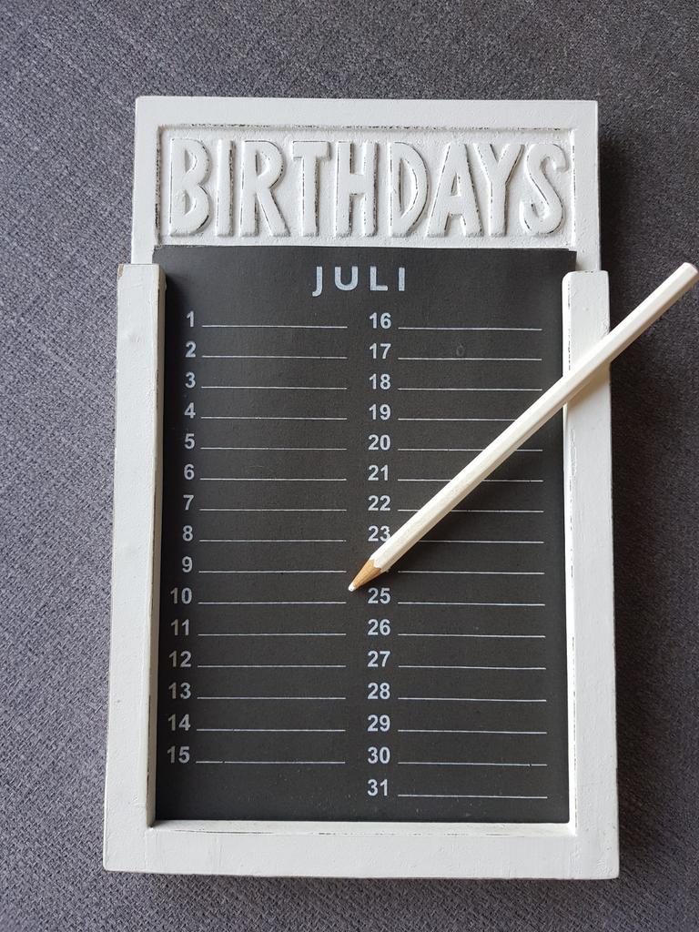 Verjaardagskalender, Ophalen