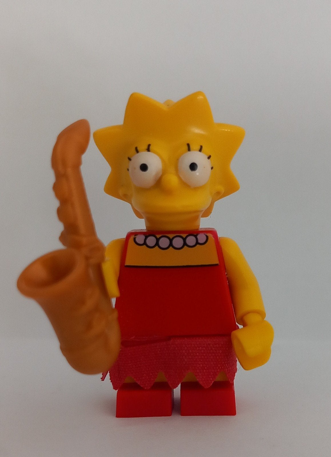 Lego simpsons Lisa - colsim-4 simpsons series 1, Verzenden, Lego, Zo goed als nieuw, Minifiguur
