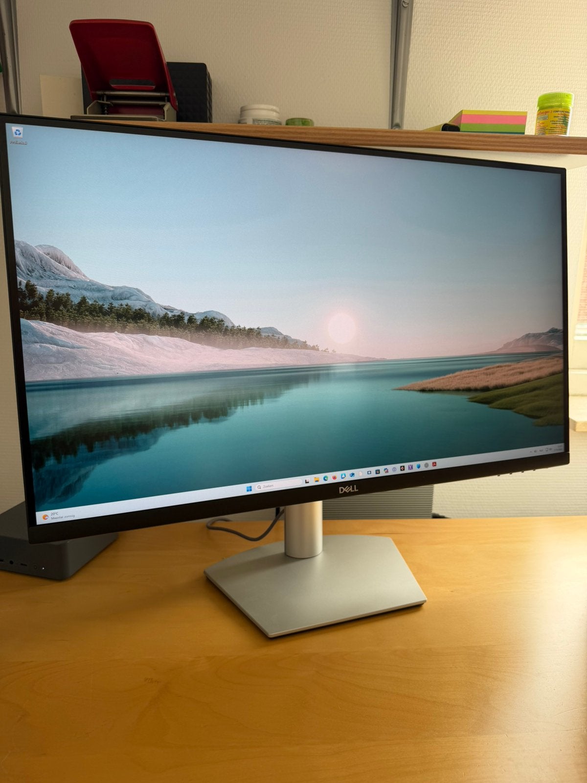 Dell S2722QC 27” UHD monitor zo goed als nieuw staat!, HDMI, Ophalen of Verzenden, 60 Hz of minder, IPS