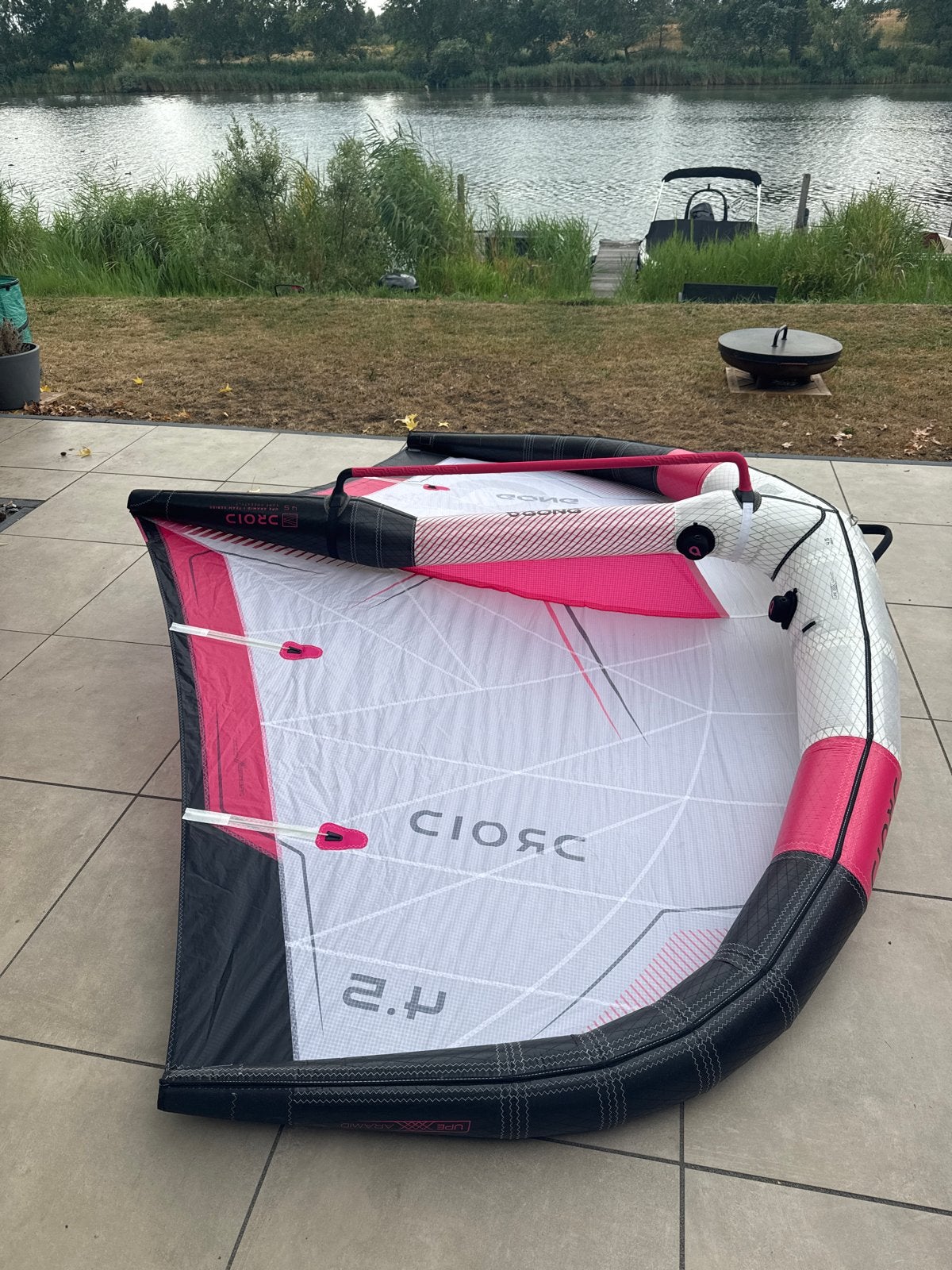 Gong Droid Aramid 4.5m² Wingfoil Wing - nieuw, Ophalen, Zo goed als nieuw, Wingsurf-wing