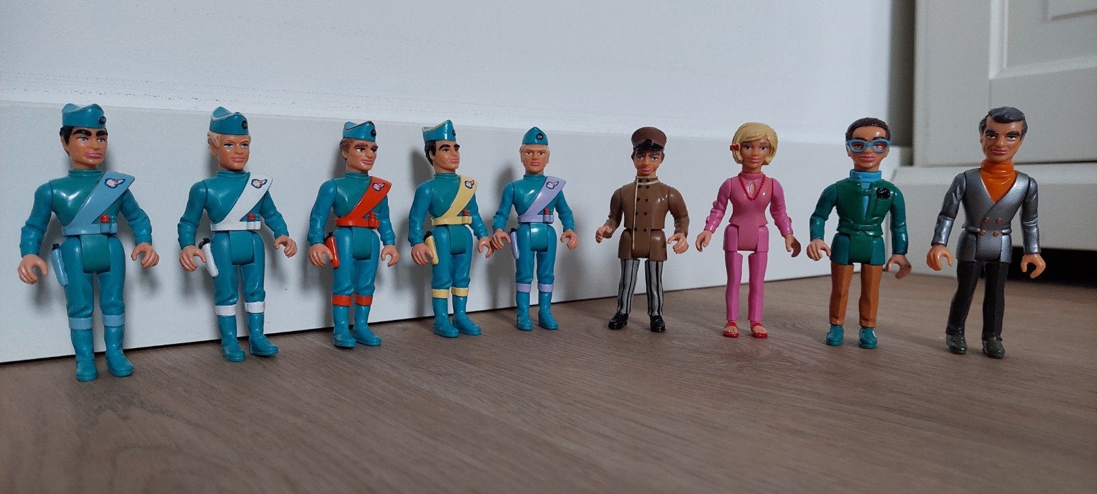 Thunderbirds poppetjes Matchbox (ook los te koop), Ophalen of Verzenden, Zo goed als nieuw