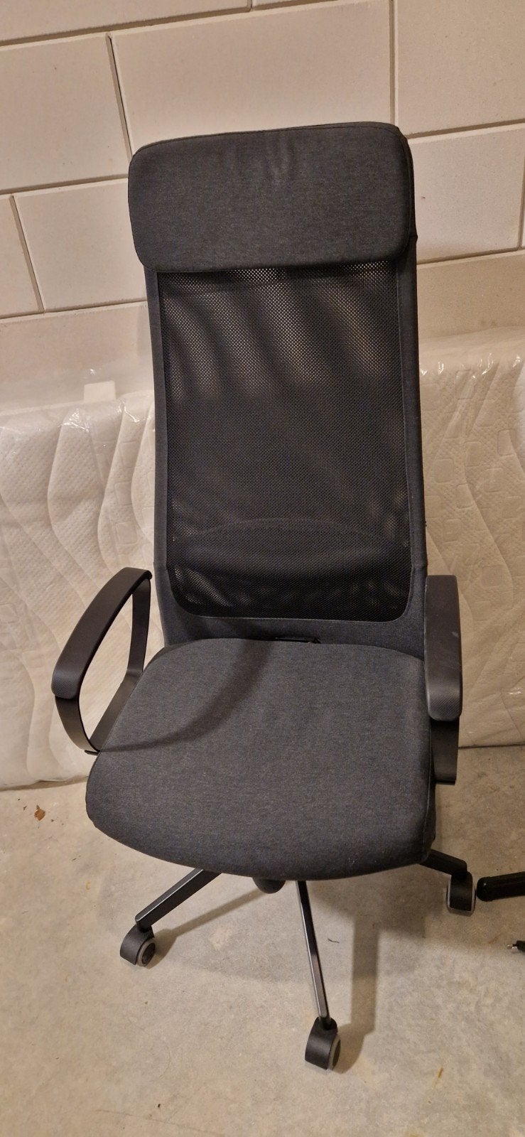 Office Chair Ikea Markus, Ophalen, Zo goed als nieuw, Grijs, Bureaustoel