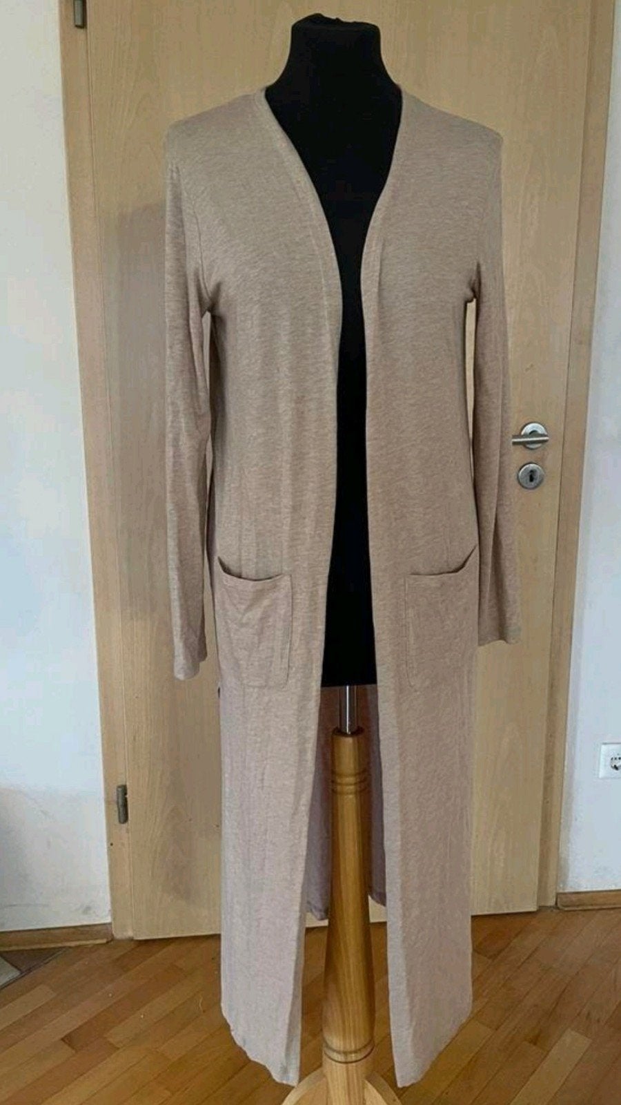 Blaumax beige dun lang prachtig vest maat M met zakken, Maat 38/40 (M), Beige, Blaumax, Ophalen of Verzenden
