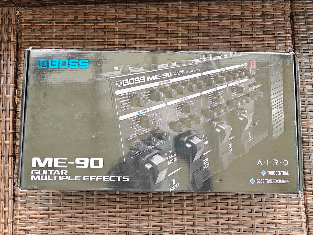 Boss ME-90 zgan met adapter, Ophalen of Verzenden, Zo goed als nieuw