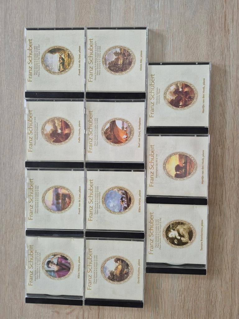 11 cd's Franz Schubert, Cd's en Dvd's, Ophalen of Verzenden, Zo goed als nieuw