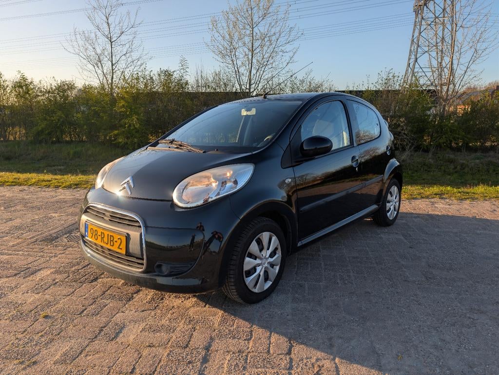 Citroën C1 5d | Airco | El.Pakket | 2e eigenaar | All season, Voorwielaandrijving, Euro 5, Stof, Zwart