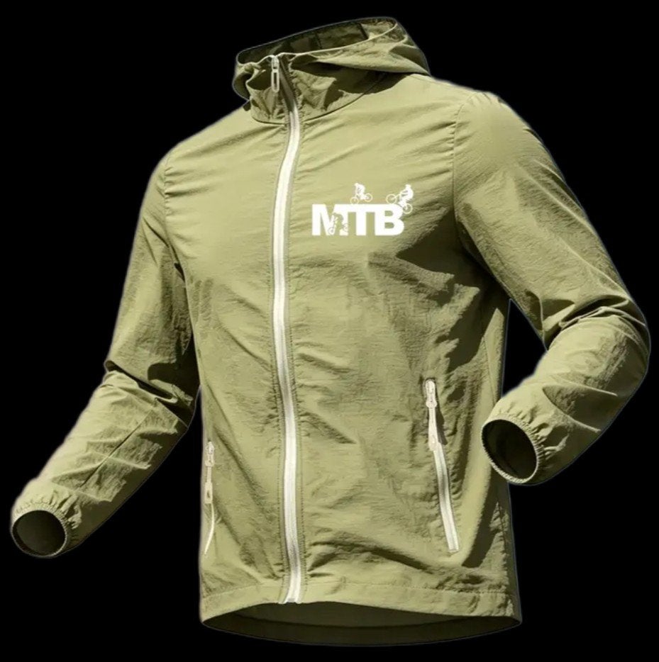 MTB MOUNTAIN BIKE Windjack met rits en zakken,nieuw., Ophalen, Nieuw, Kleding