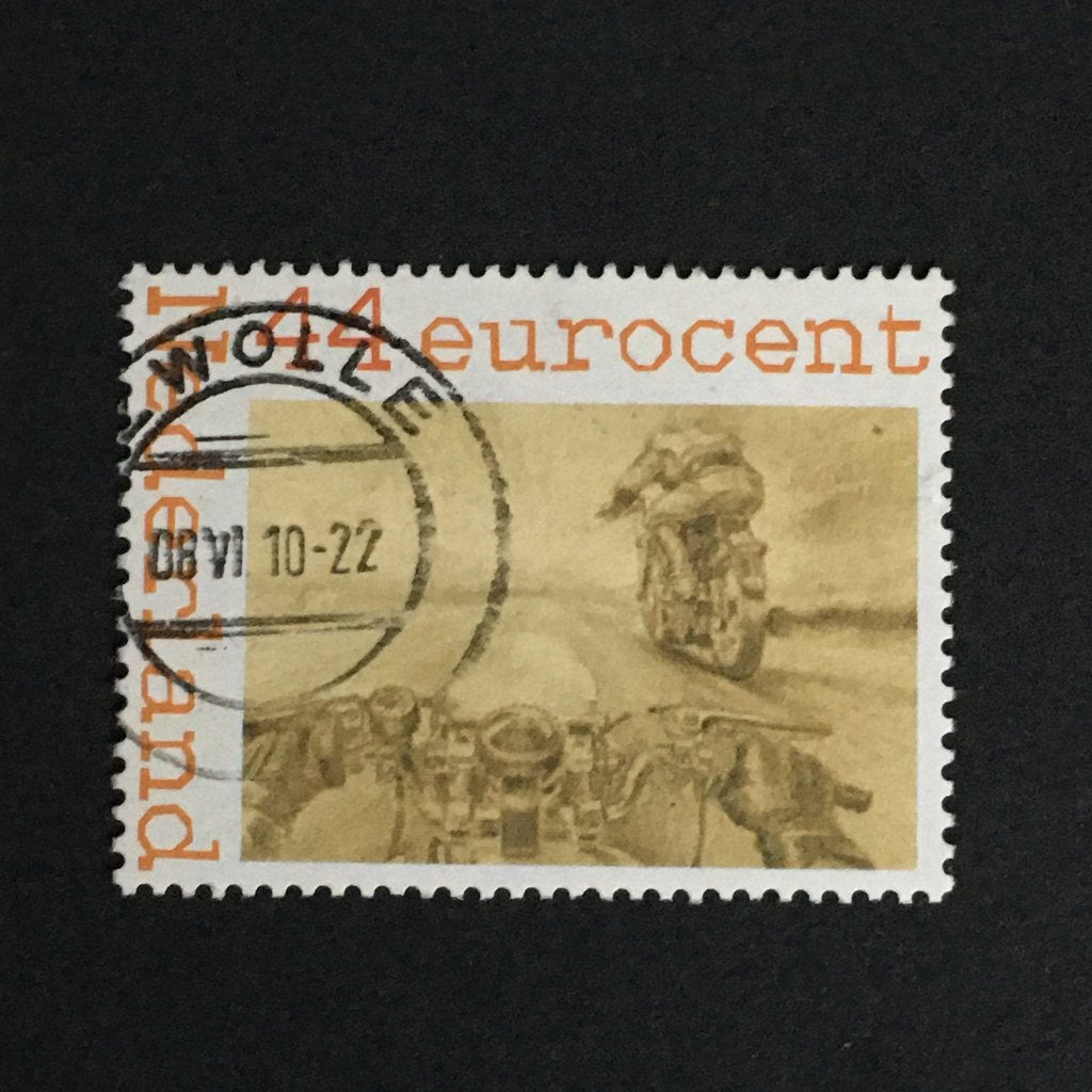 kw1 2697 Persoonlijke - Charles Burki, motor 3 - gestempeld, Ophalen of Verzenden, Na 1940, Gestempeld