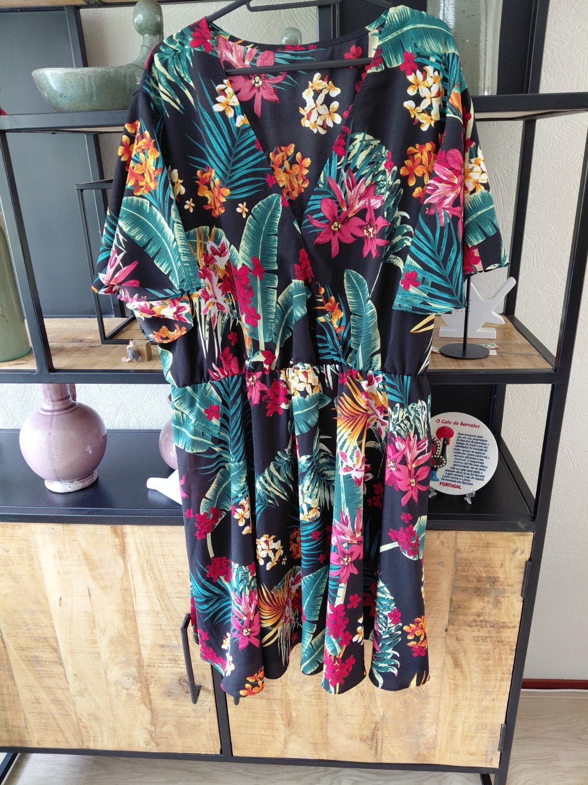 Prachtige jurk maat 52 top staat, Kleding | Dames, Jurken, Ophalen of Verzenden, Zo goed als nieuw, Maat 46/48 (XL) of groter