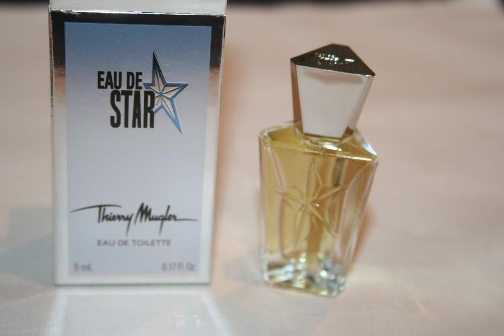 Miniatuur Mugler Eau de Star 5 ml EdT Nieuw OVP, Verzamelen, Parfumverzamelingen, Verzenden, Nieuw, Miniatuur, Gevuld