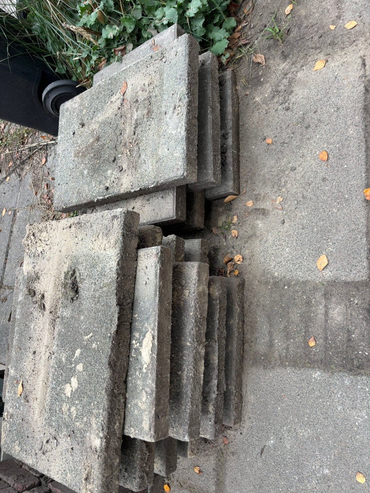 Beton tegels en klinker, Ophalen, Gebruikt, Beton, Terrastegels