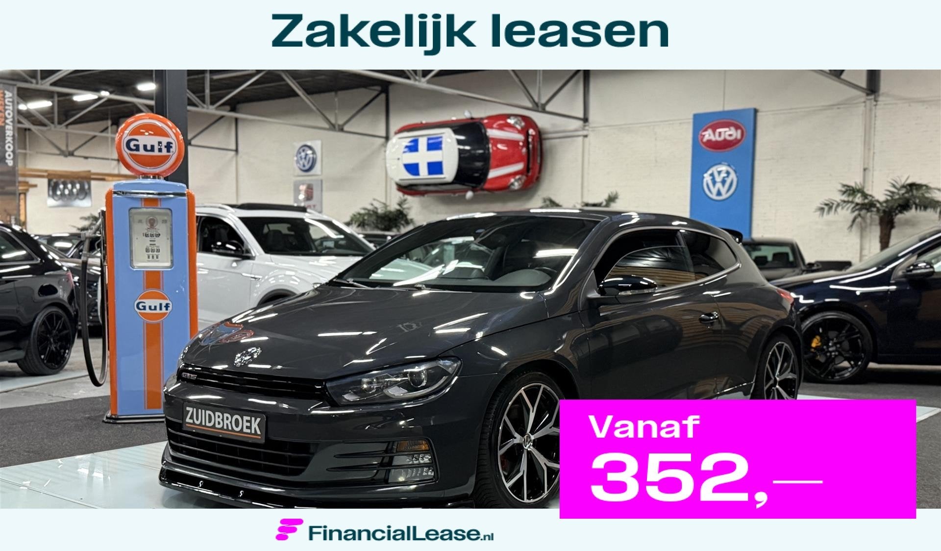 Volkswagen Scirocco 2.0 TSI GTS | 95DKM | Uniek | Navi | Cli, Gebruikt, 4 cilinders, Origineel Nederlands, Bedrijf