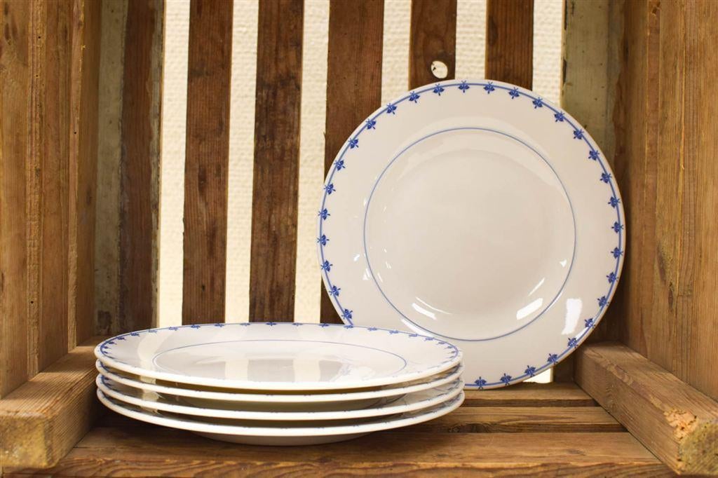 5 stuks Expat porseleinen platte borden 50989