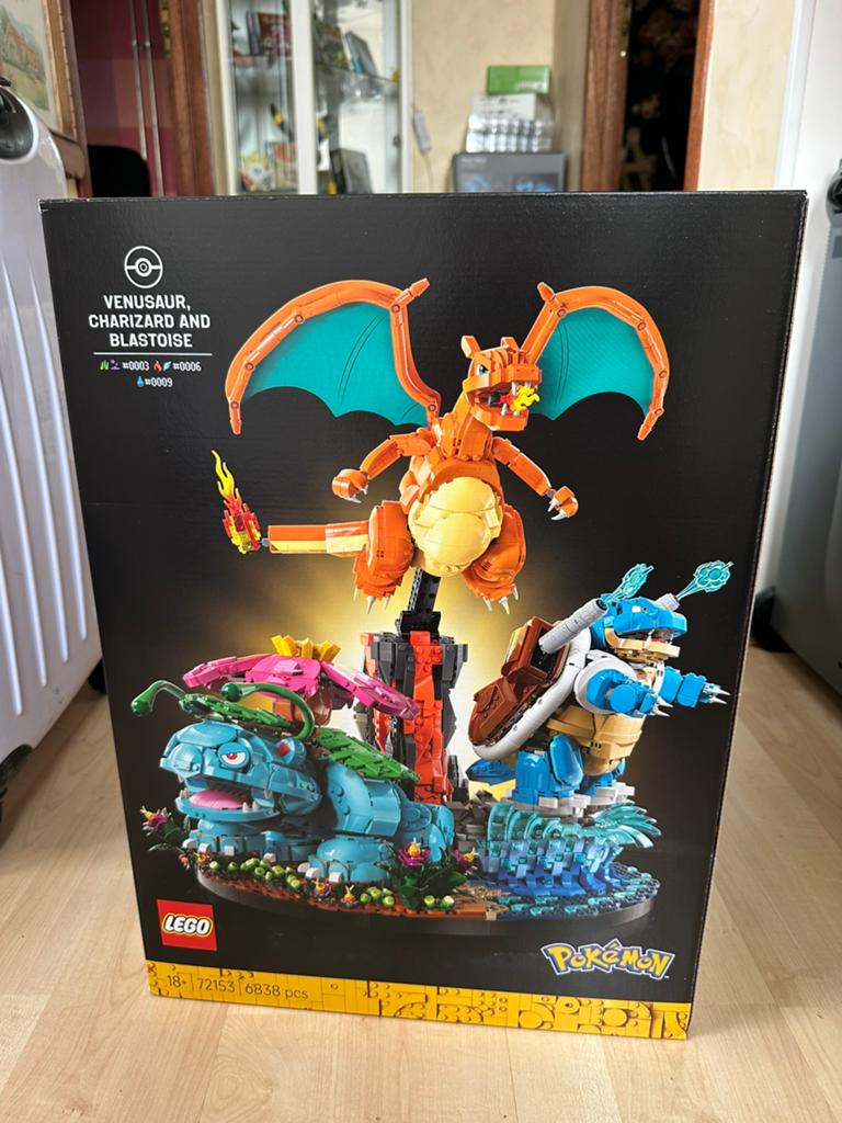 Lego Pokémon Venusaur, Charizard and Bladtoise (72153), Kinderen en Baby's, Speelgoed | Duplo en Lego, Overige thema's, Lego, Nieuw